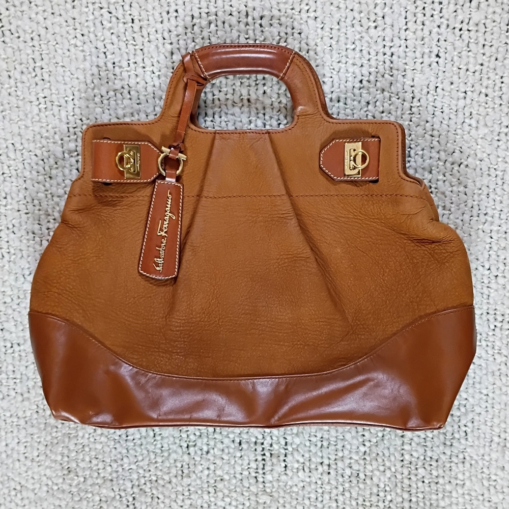 Vintage Salvatore Ferragamo Top Handle Satchel